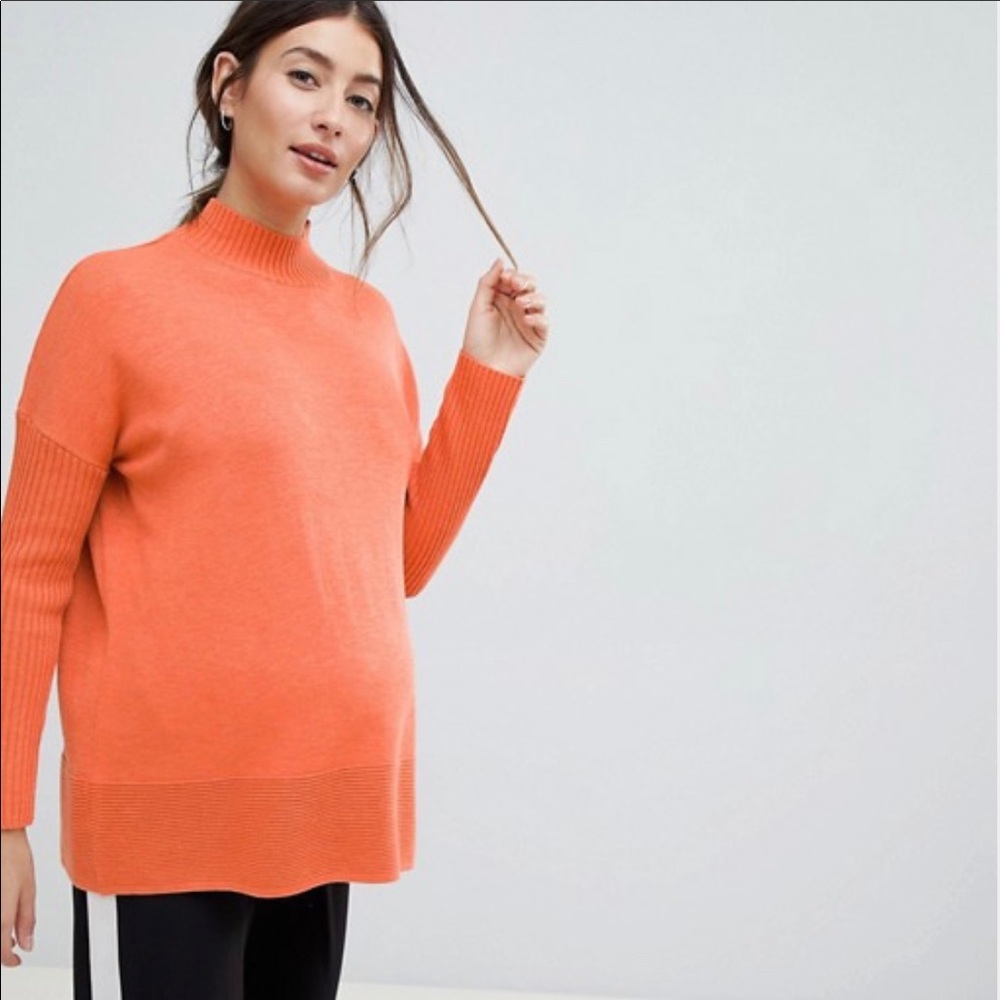 ASOS Maternity Mockneck Sweater